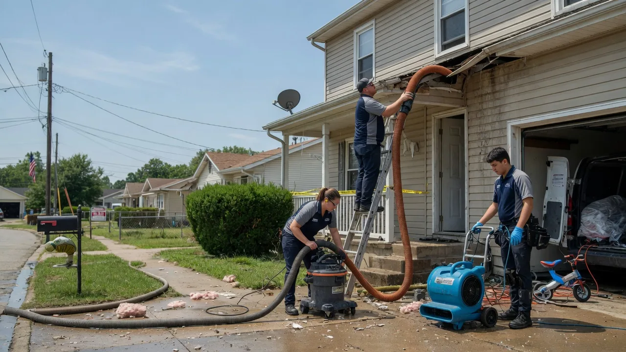 Water Damage Restoration in Andover, IL near me